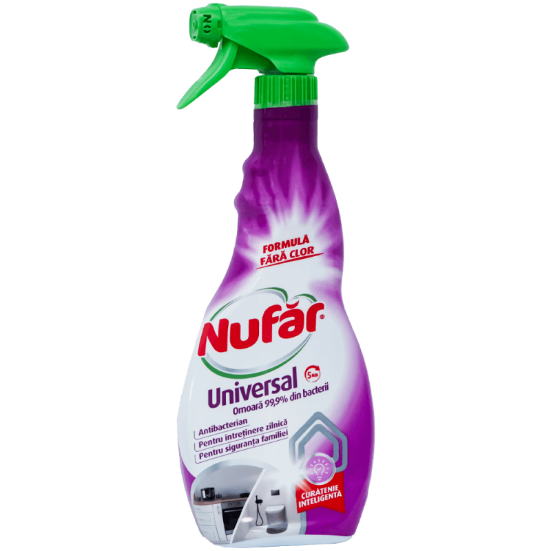 Dezinfectant universal fara clor 500ml Nufar